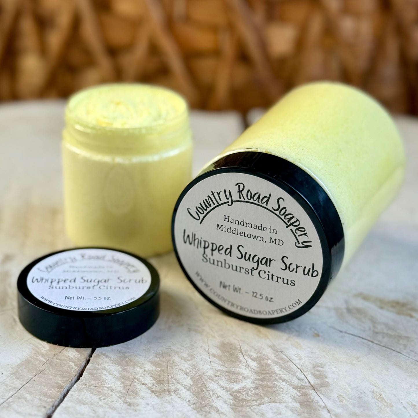 Sunburst Citrus Whipped Sugar Scrub