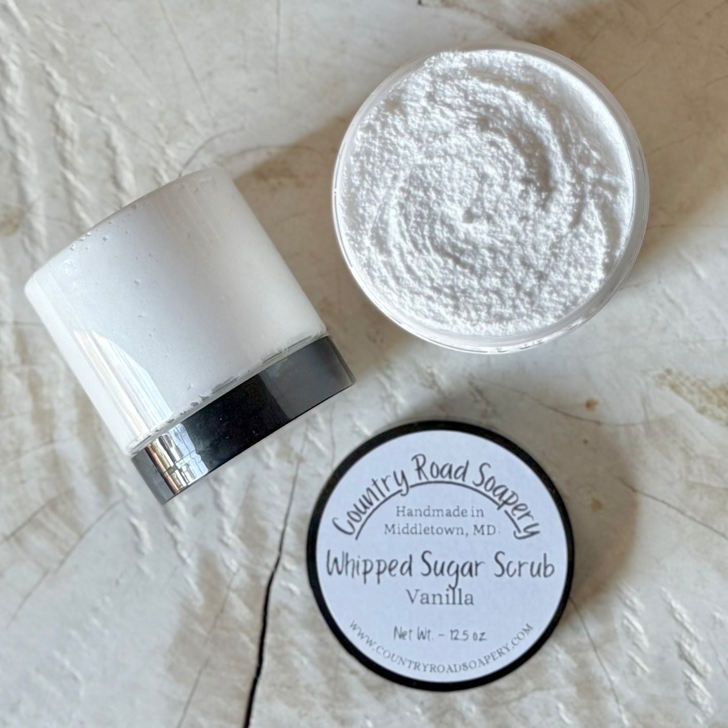 Vanilla Whipped Sugar Scrub