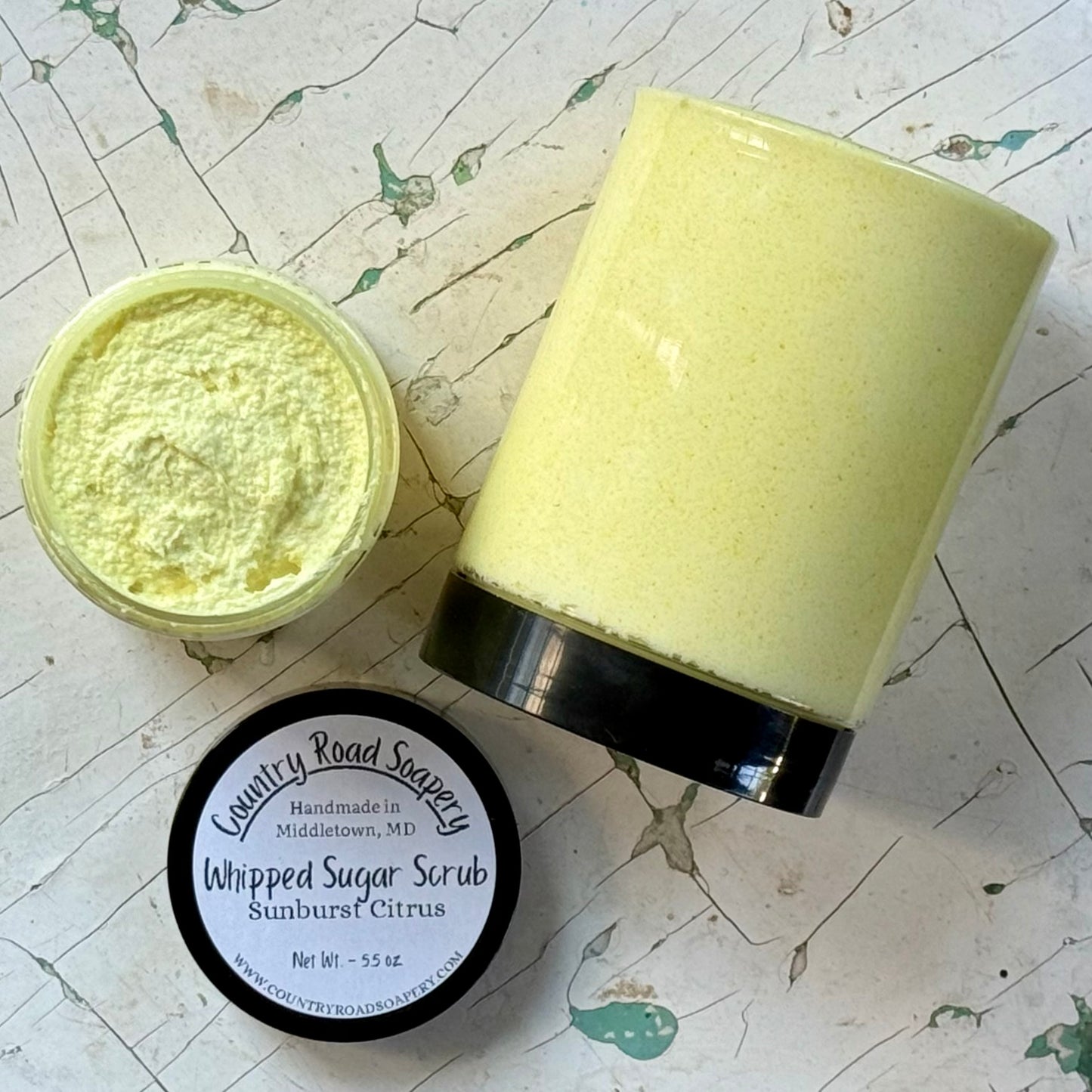 Sunburst Citrus Whipped Sugar Scrub