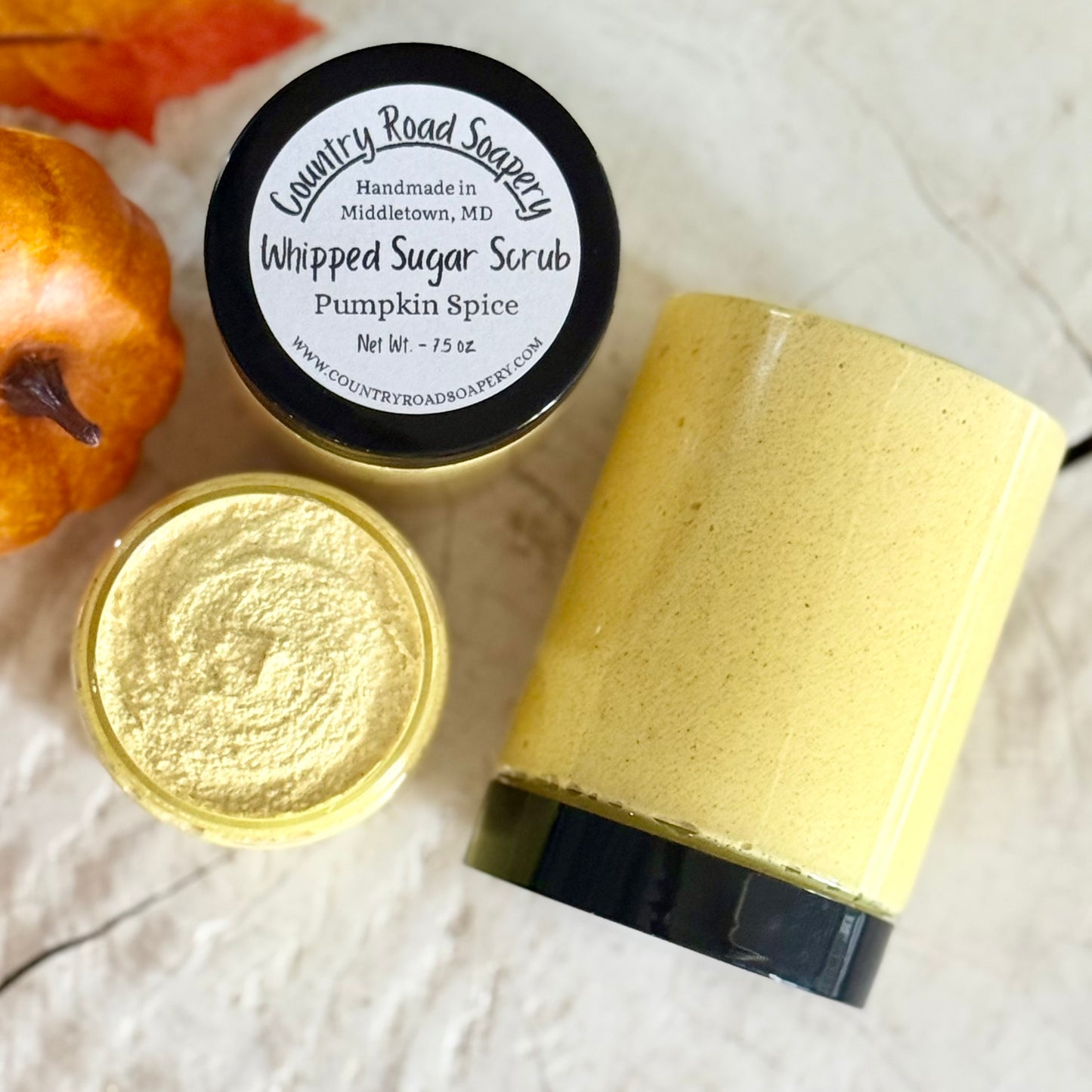 Pumpkin Spice Whipped Sugar Scrub