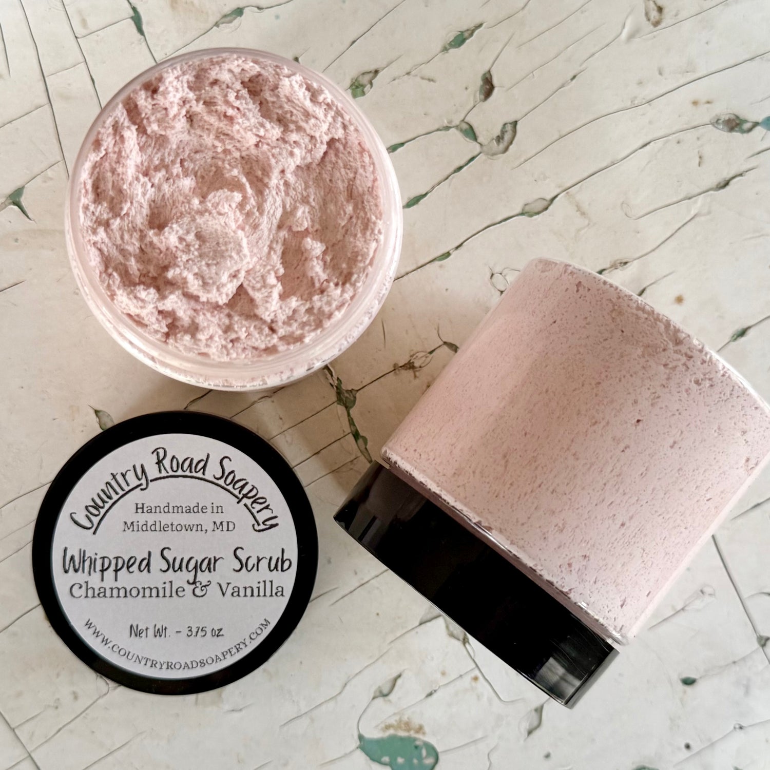 Whipped Sugar Scrubs