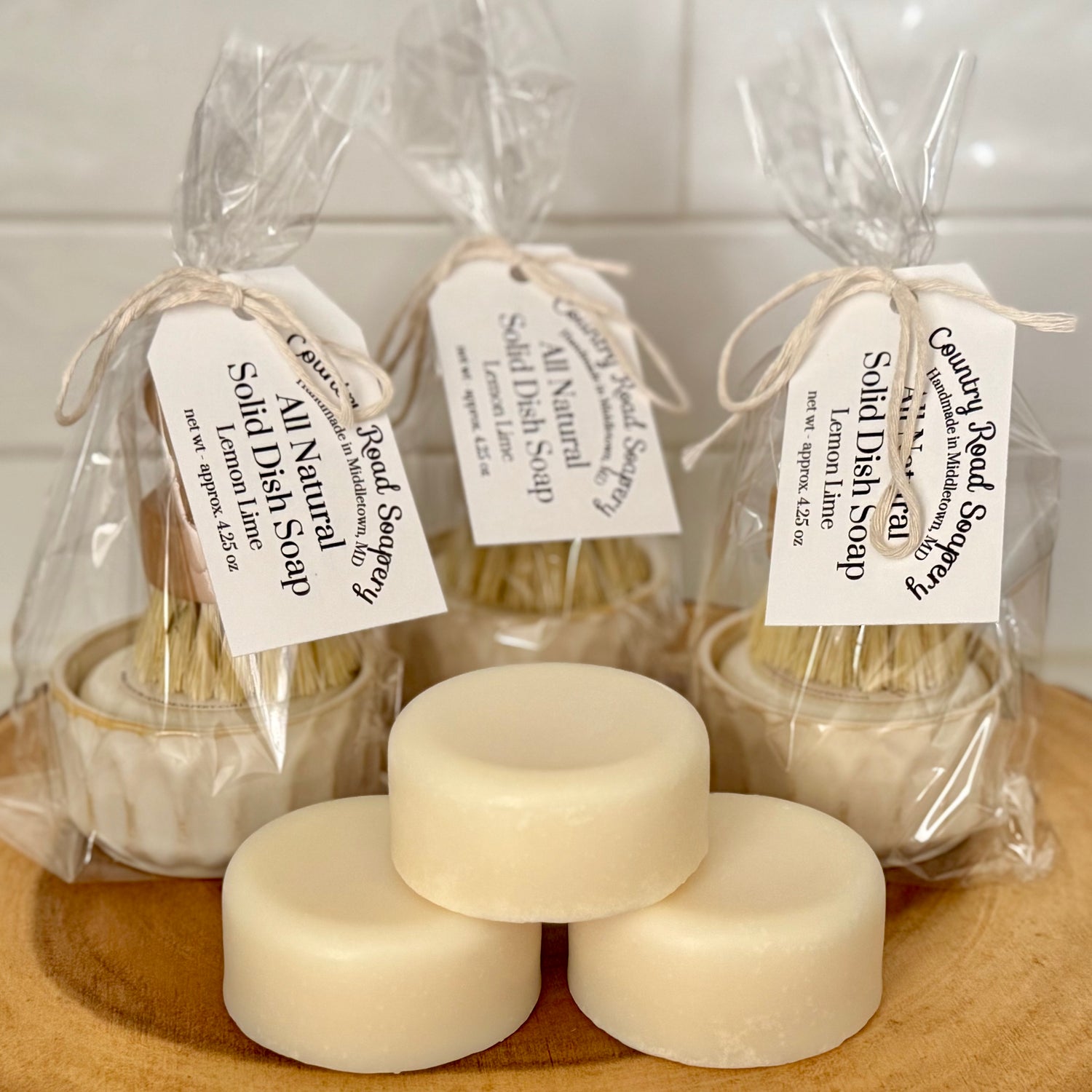 All Natural Solid Dish Soap