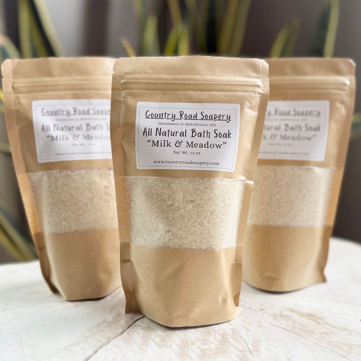 Milk & Meadow All Natural Bath Soak | Sandalwood & Vanilla