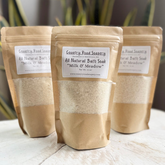 Milk & Meadow All Natural Bath Soak | Sandalwood & Vanilla