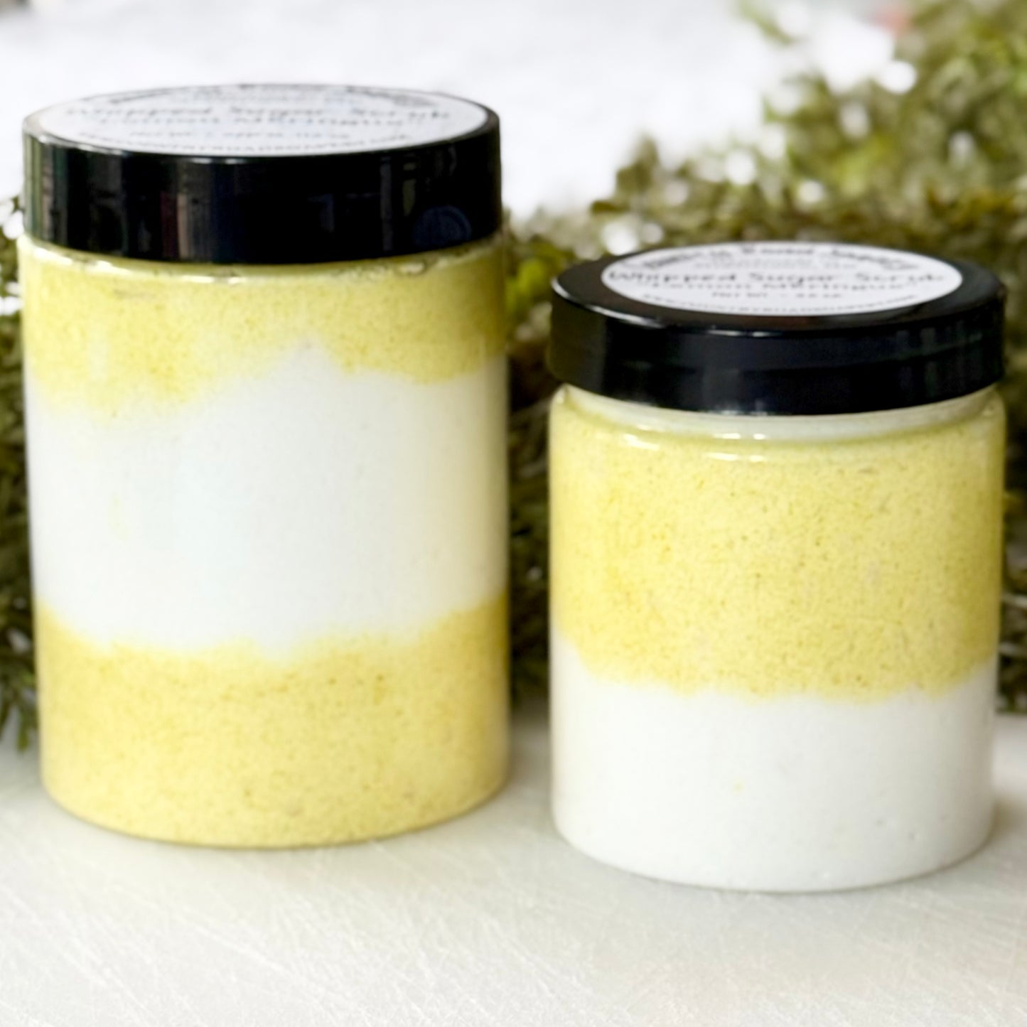 Lemon Meringue Whipped Sugar Scrub